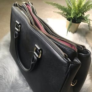 ✨ZARA✨ Luxury Office City Bag ✨ Black Large Tote